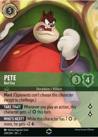 Pete - Bad Guy #209/204 — Rise of the Floodborn