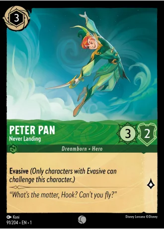 Peter Pan - Never Landing #91/204 — The First Chapter