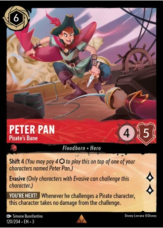 Peter Pan - Pirate's Bane #120/204 — Into the Inklands