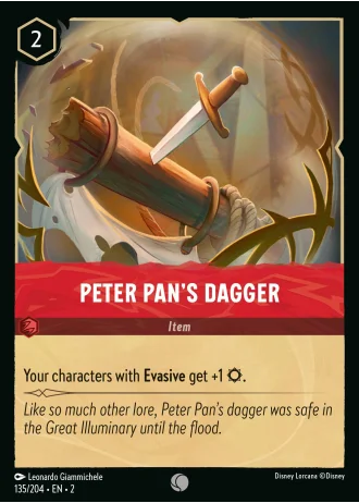 Peter Pan's Dagger #135/204 — Rise of the Floodborn