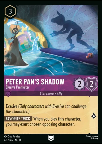 Peter Pan's Shadow - Elusive Prankster #47/257 — Hyperia City