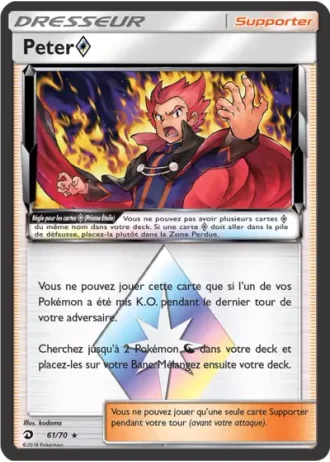 Peter Prism Star #61/70 — Majesté Des Dragons