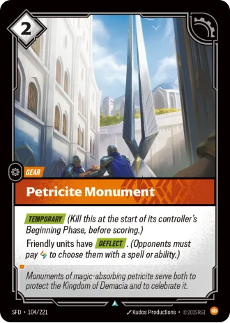 Petricite Monument #104/221 — Spiritforged
