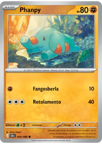 Phanpy #044/86 — Caos Nascente