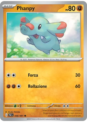 Phanpy #048 — Destino di Paldea