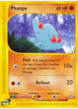 Phanpy #100 — Aquapolis