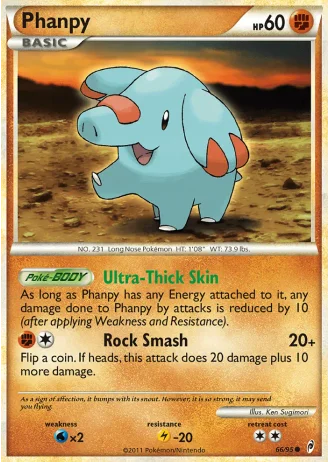 Phanpy #66/95 — Richiamo delle Leggende