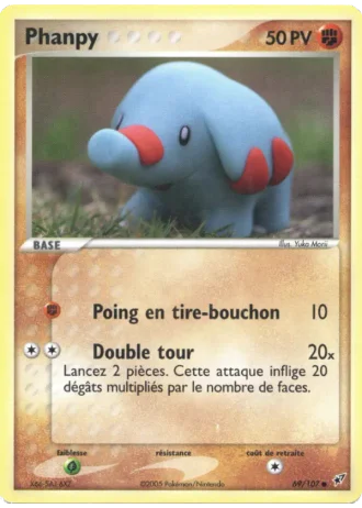 Phanpy #69/107 — EX Deoxys