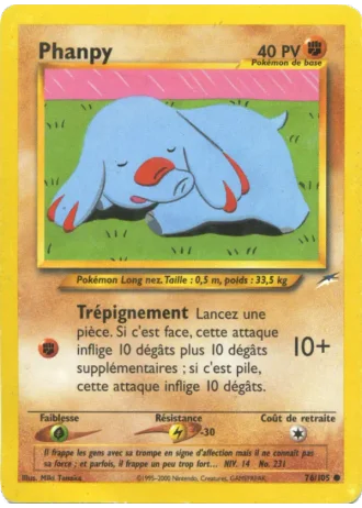 Phanpy #76 — Neo Destiny