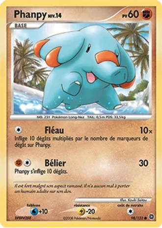 Phanpy #98 — Merveilles Secrètes