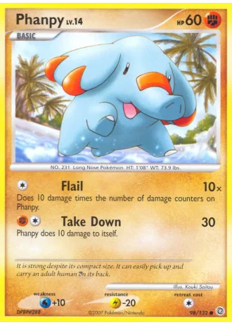 Phanpy #98 — Secret Wonders