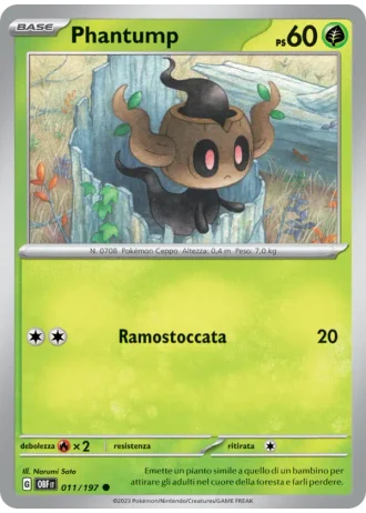 Phantump #011 — Ossidiana Infuocata