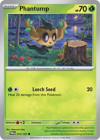 Phantump #012/167 — Trick or Trade 2024