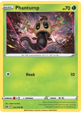 Phantump #016/196 — Lost Origin