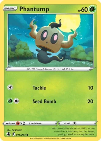 Phantump #016/264 — Trick or Trade 2022