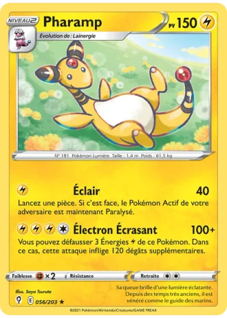Pharamp #56/203 — Évolution Céleste