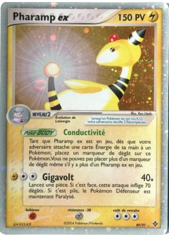 Pharamp ex #89/97 — EX Dragon
