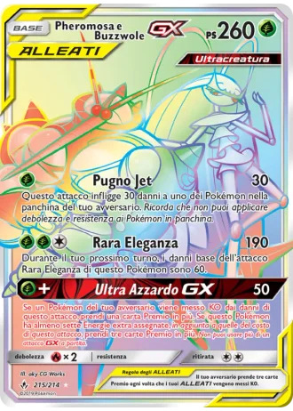 Pheromosa e Buzzwole GX #215 — Legami Inossidabili