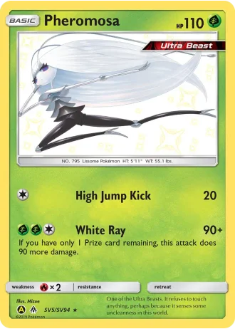 Pheromosa SV5 — Shiny Vault (Hidden Fates)