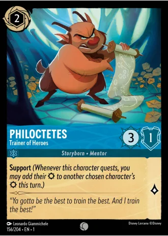 Philoctetes - Trainer of Heroes #156/204 — The First Chapter