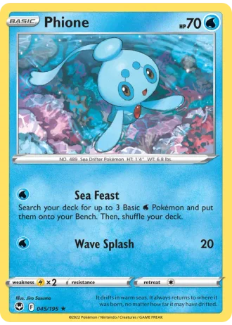 Phione #045/195 — Silver Tempest