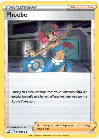 Phoebe #130/163 — Battle Styles