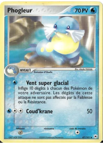 Phogleur #47/101 — EX Légendes Oubliées