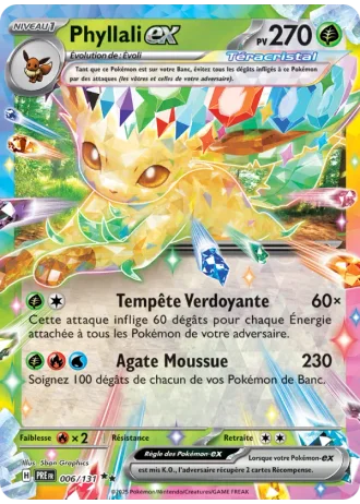 Phyllali ex #006/131 — Évolutions Prismatiques
