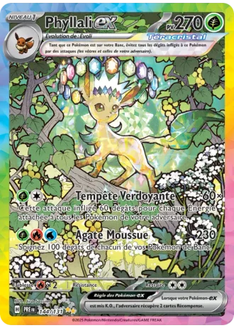 Phyllali ex #144/131 — Évolutions Prismatiques