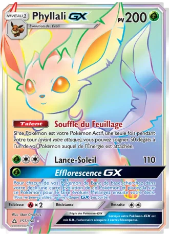 Phyllali GX #157/156 — Ultra-Prisme