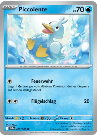 Piccolente #025/86 — Weiße Flammen