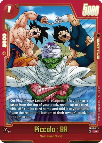 Piccolo : BR (Alternative Art) FB09-013 — Dual Evolution (FB09)