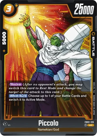Piccolo FB02-126 — Blazing Aura (FB02)