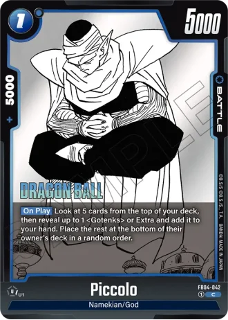 Piccolo (FB04) SB02-042 — Manga Booster 02 (SB02)