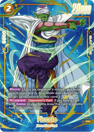 Piccolo (Gold) FS11-11 — Starter Deck EX: The Phase of Evolution (FS11)