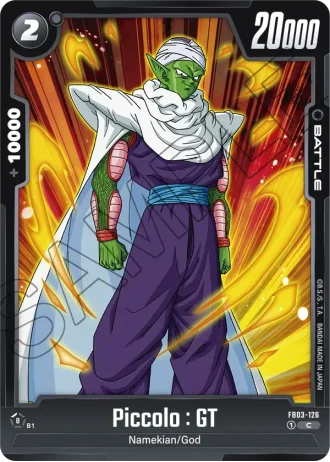 Piccolo : GT  FB03-126 — Raging Roar (FB03)
