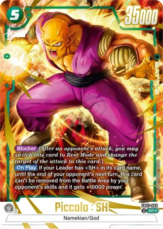 Piccolo : SH (Alternative Art) FB07-066 — Wish for Shenron (FB07)