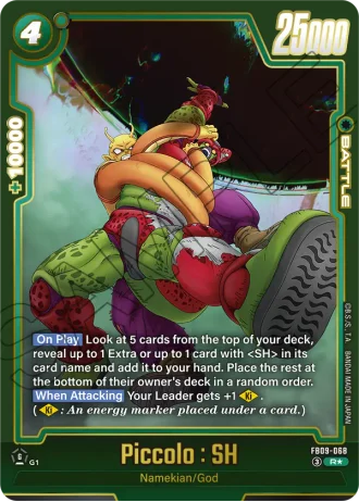 Piccolo : SH (Alternative Art) FB09-068 — Dual Evolution (FB09)