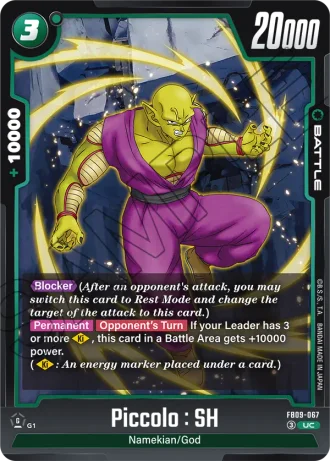 Piccolo : SH  FB09-067 — Dual Evolution (FB09)
