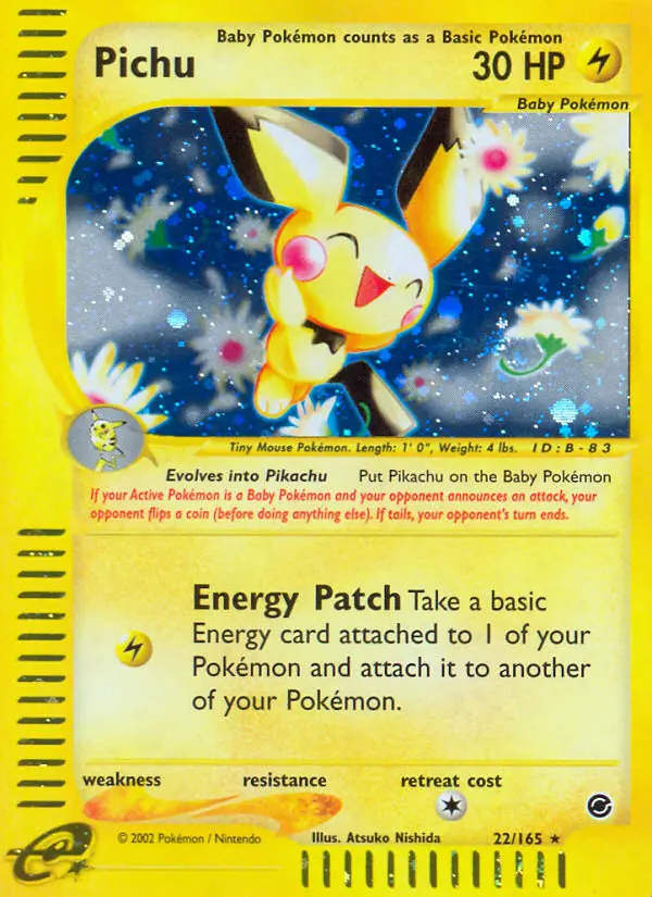 Pichu #22 — Expedition Set Base