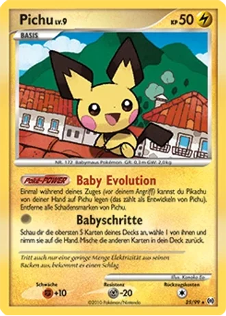 Pichu #25/99 — Arceus