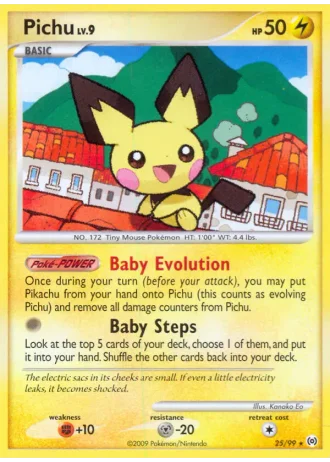 Pichu #25/99 — Arceus