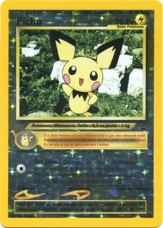Pichu #35 — Wizards Promos