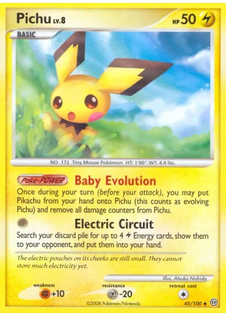 Pichu #45/100 — Fronte di Tempesta