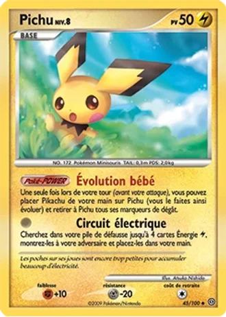 Pichu #45/100 — Tempête