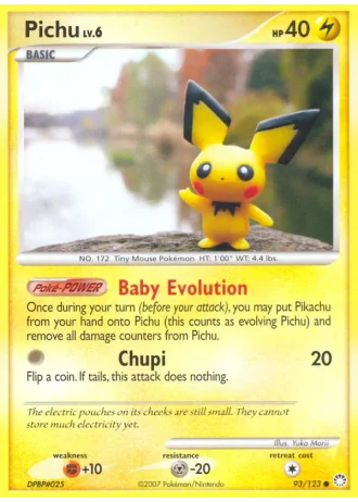 Pichu #93/123 — Tesori Misteriosi