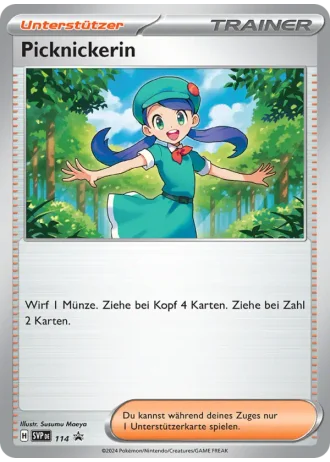 Picknickerin #114 — Karmesin & Purpur Promos