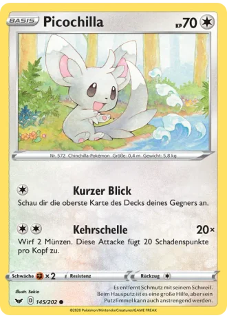 Picochilla #145/202 — Schwert & Schild