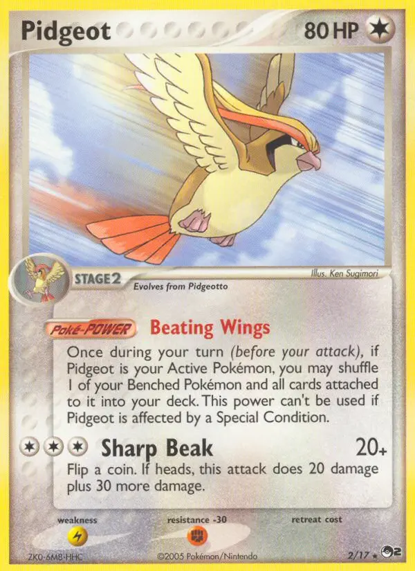 Pidgeot #2 — POP Series 2