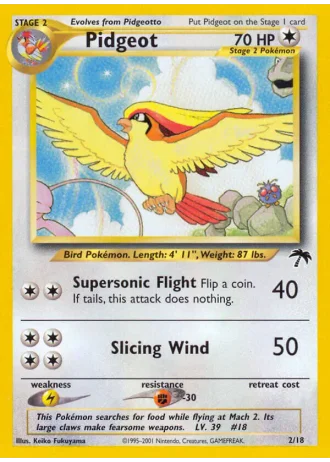 Pidgeot #2 — Southern Islands